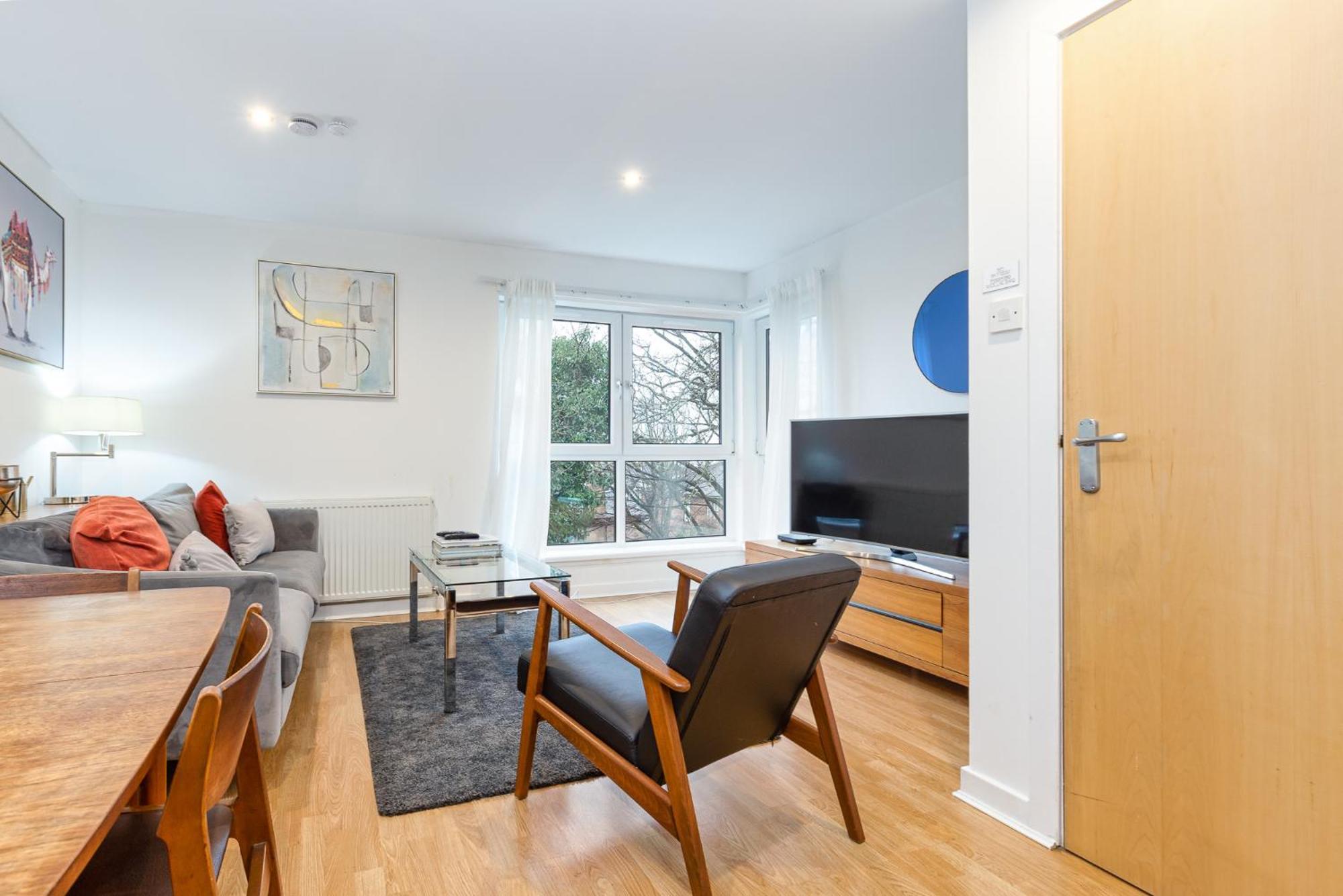 Modern 2 Bed Broompark/Central Apt. With Parking Glasgow Exterior foto